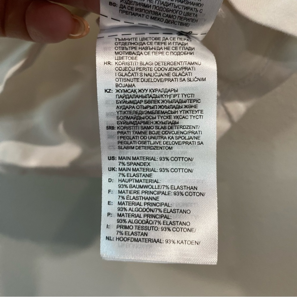 Adidas Logo Crop Top Spaghetti Strap Y2K White Black X-Small - Picture 8 of 8